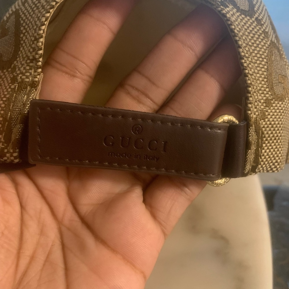 Jumbo Gucci GG Canvas Baseball Hat